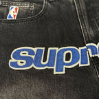 Supreme Washington Bullets Denim Shorts