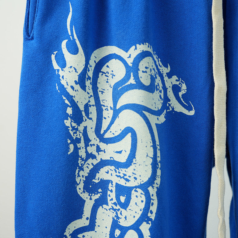 Hellstar Blue Yoga Sweatpants