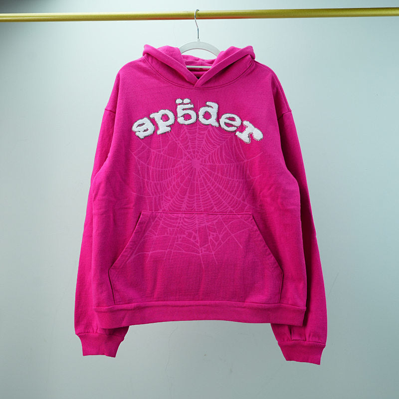 Sp5der Legacy Hoodie Pink