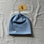 Chulez Knit Beanie - Light Blue/White