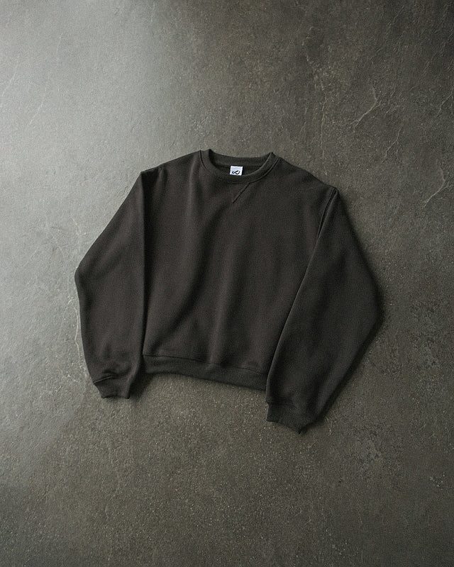 Unknown Brand Plain Crewneck Sweatshirt - Navy Blue