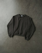 Plain Crewneck Sweatshirt - Navy Blue
