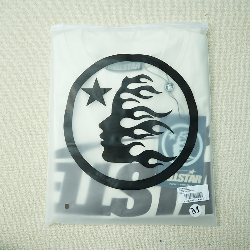Hellstar Classic T-Shirt (Regular Print) White/Brown