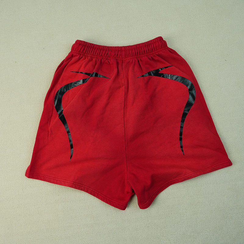Hellstar Warm Up Shorts Red
