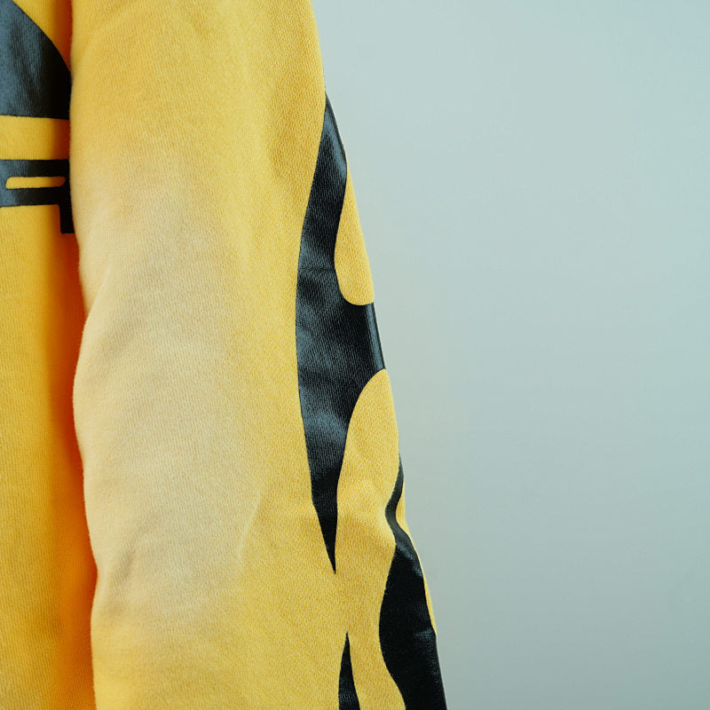 Hellstar Sports Zip-Up Sweatshirtyellow