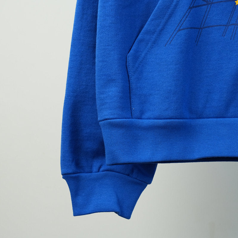 Sp5Der Tc5 555 Hoodie Blue