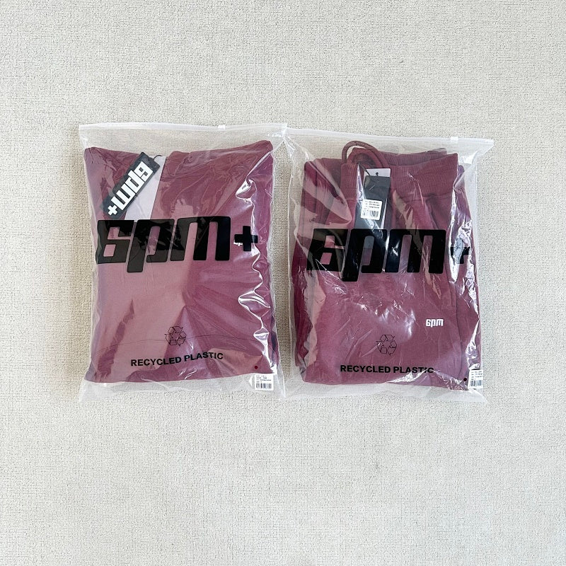 6PM Tracksuit Wine Red