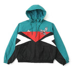 Supreme Football Graphic Colorblock Hooded Windbreaker