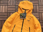 Arc'teryx Yellow Hooded Jacket