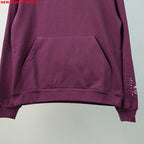 Sp5Der Nocturnal Highway Hoodie Dark Purple