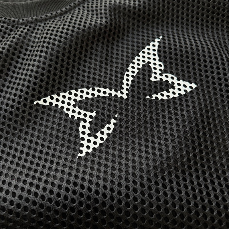 Mertra Layered Longsleeve - Black/White