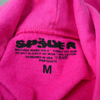 Sp5der P*NK Hoodie Pink
