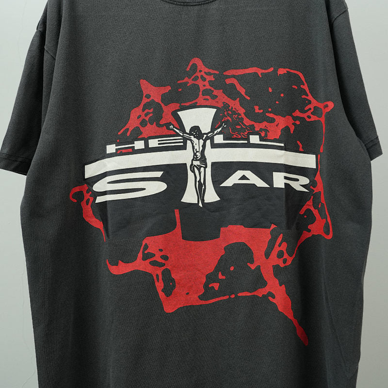 Hellstar Cross Jesus Tee