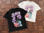 Purple Graphic Vintage T-Shirt