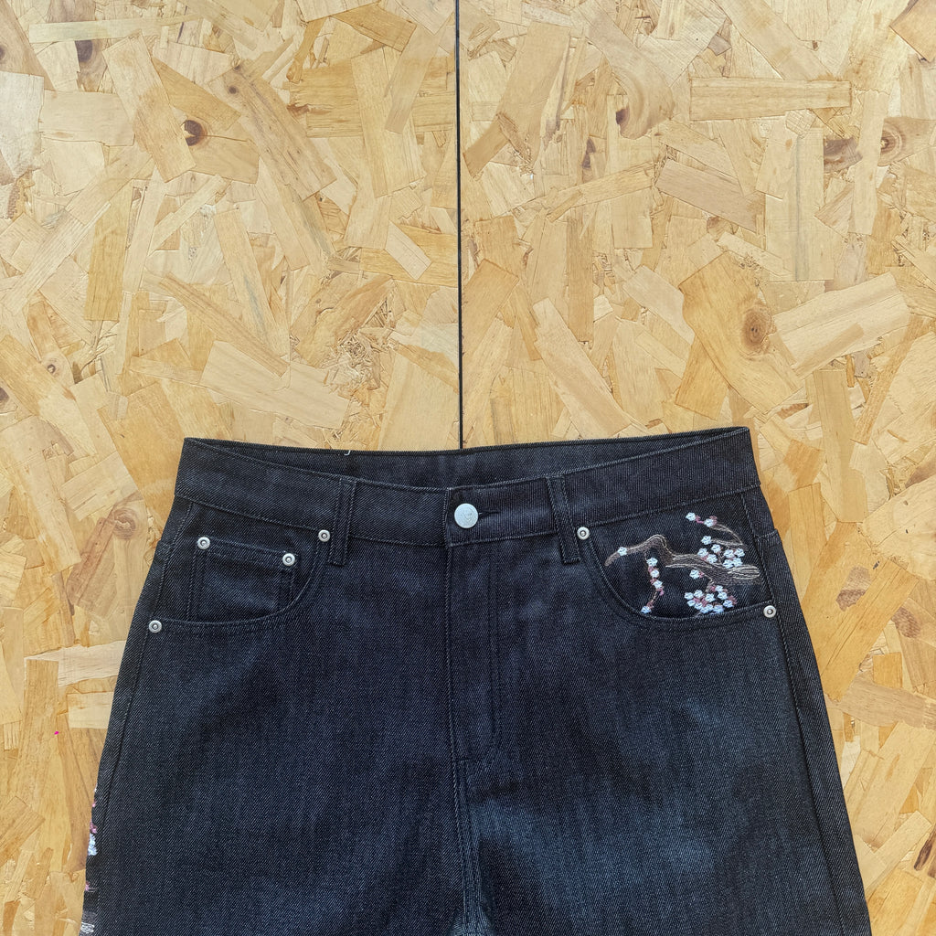 Derschutze Blossom Raw Denim - Dark Wash