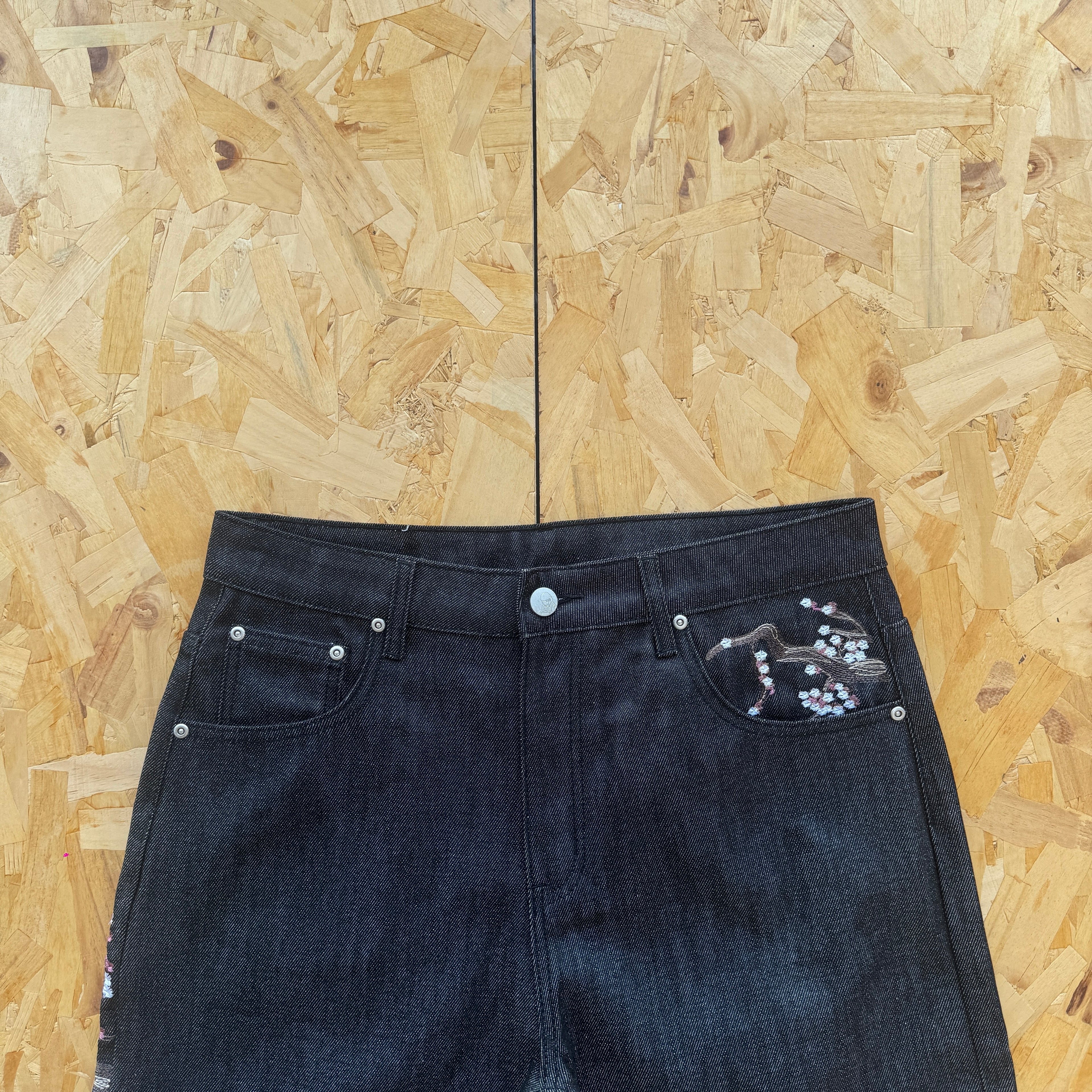 Derschutze Blossom Raw Denim - Dark Wash