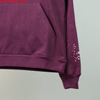 Sp5Der Nocturnal Highway Hoodie Dark Purple