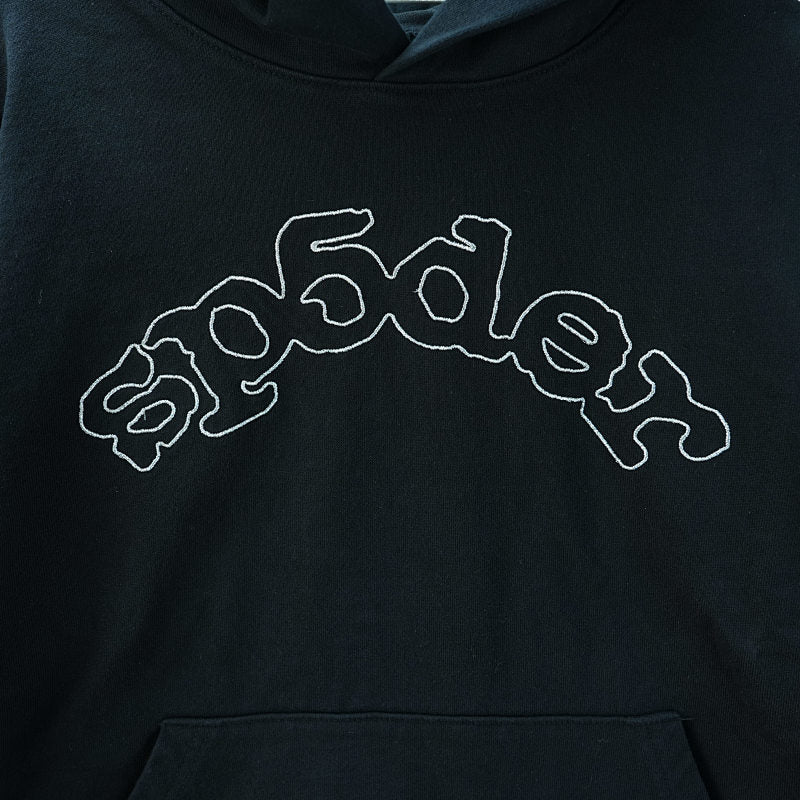 Sp5der OG Logo Hoodie Black