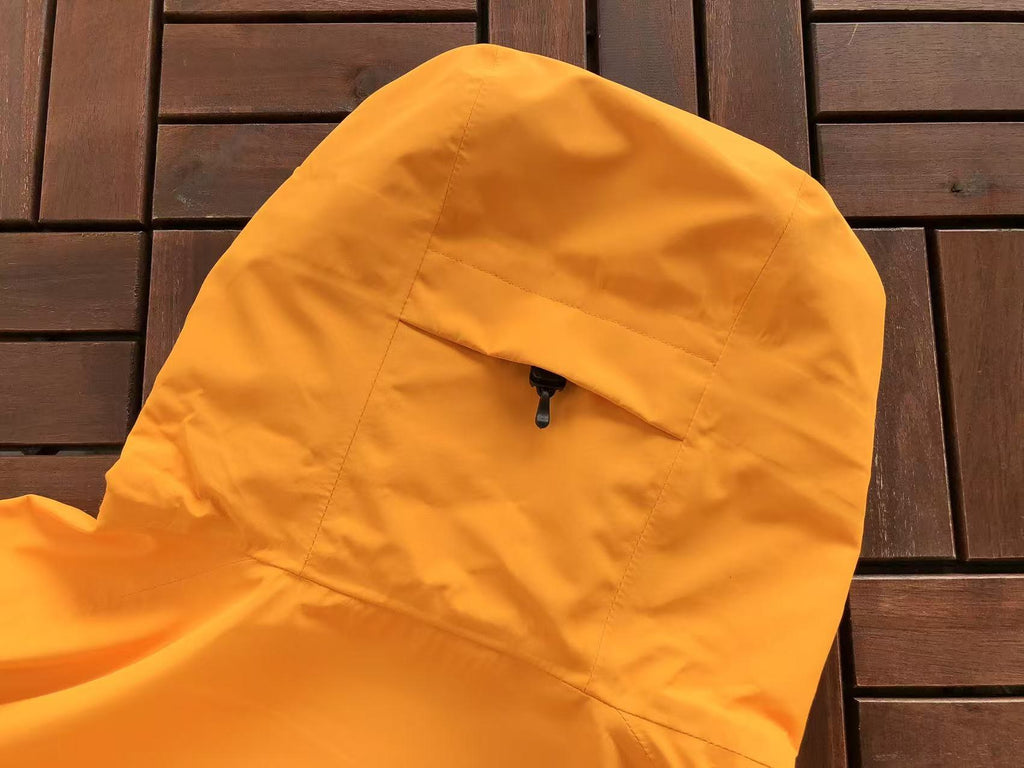 Arc'teryx Yellow Hooded Jacket