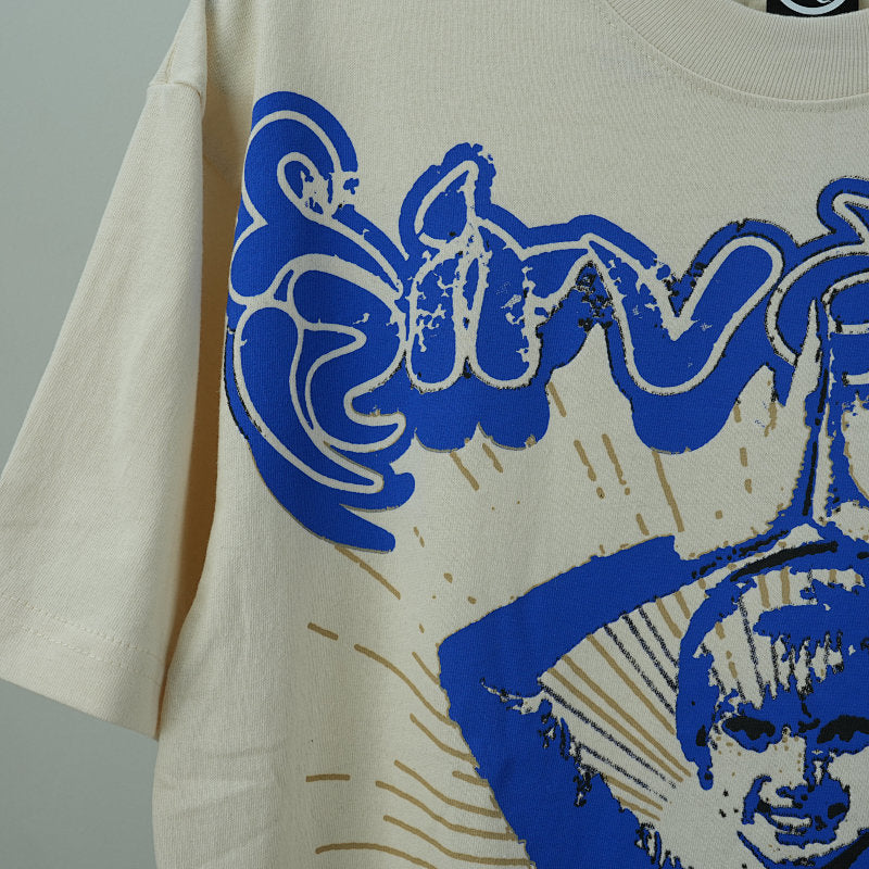 Hellstar Yoga T-Shirt Cream