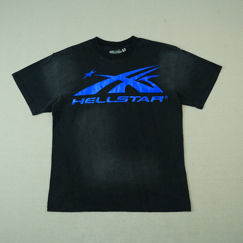 Hellstar Sports Core Logo Gel T-Shirt Royal Blue