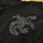 Derschutze Western Zip Up - Black