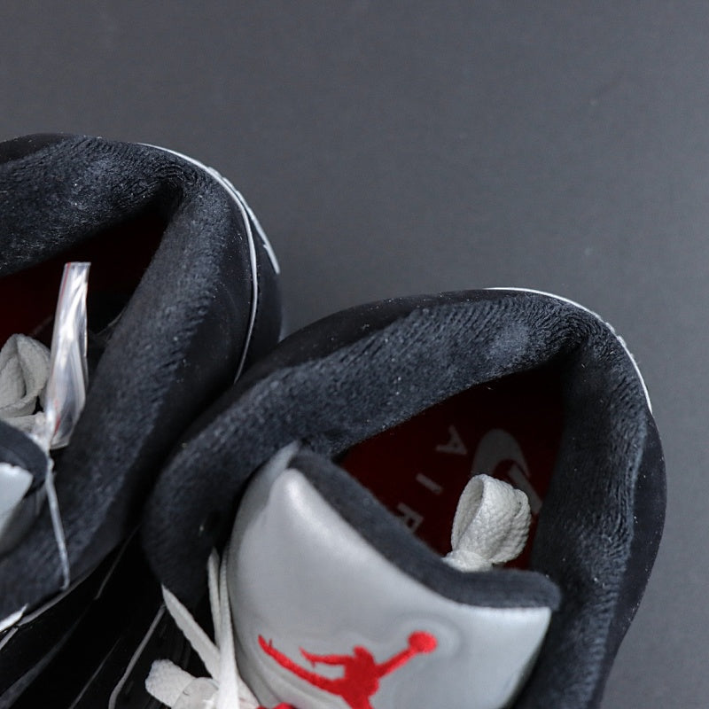 Air Jordan 5 Retro Black Metallic Silver