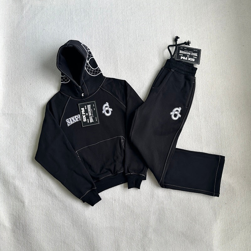 6PM Tracksuit Black