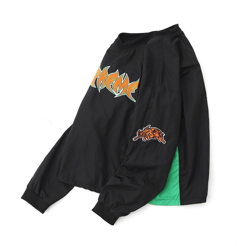 Supreme Number 8 Long-Sleeve Football Jersey