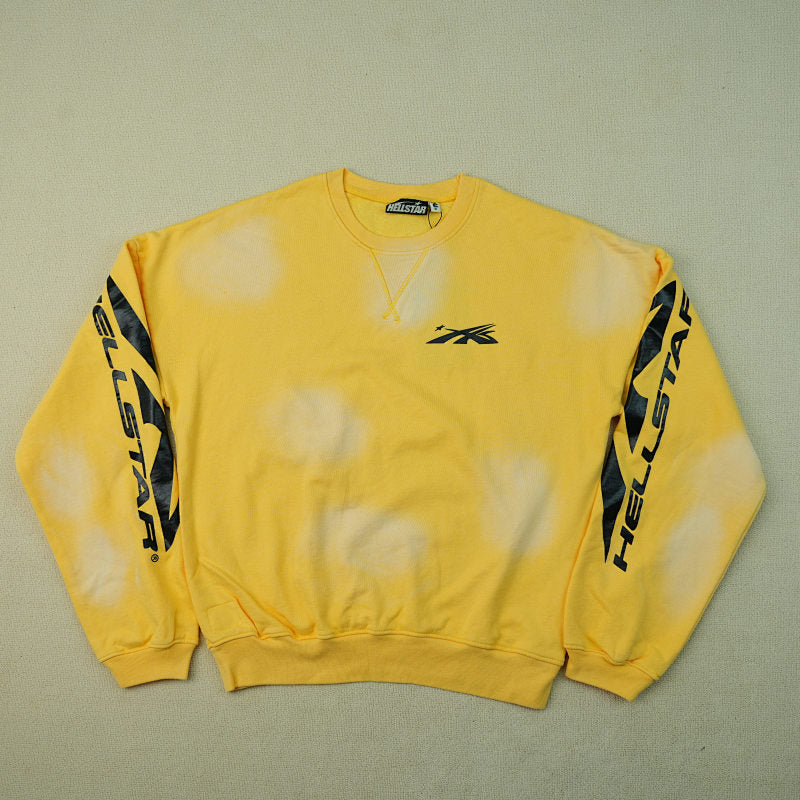 Hellstar Sports Crewneck Yellow