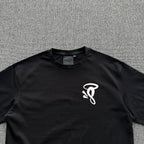 HALO Tee Black White