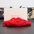 Marni Fussbett Sabot - Red