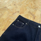 Derschutze Blossom Raw Denim - Black
