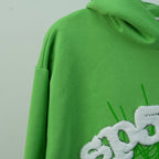 Sp5Der Web Hoodie Slime Green