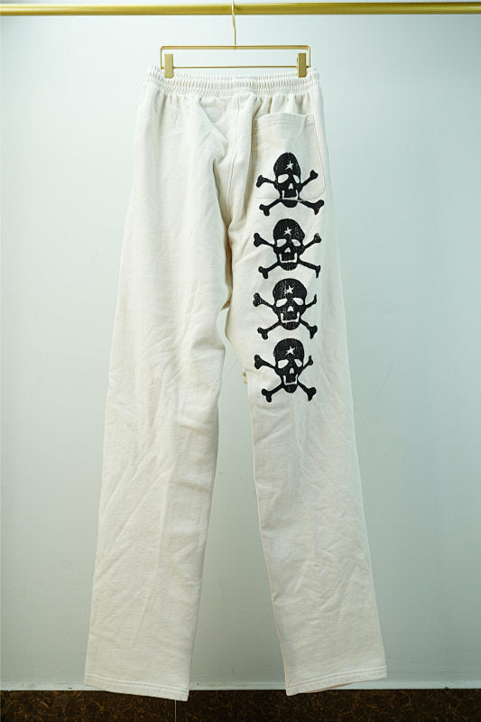 Hellstar Lf You Dont Like Us Beat Us Sweatpants White