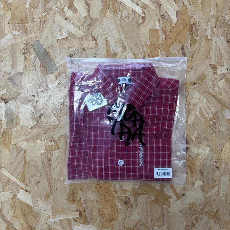 Mertra Plaid Shirt - Red