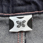 Mertra Reverse Bigstep Denim - Indigo/Pink