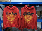 Sp5der P*NK V2 Hoodie Red