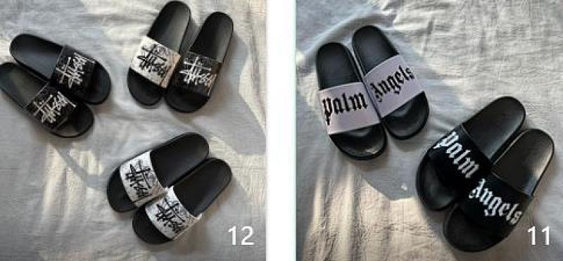 Premium Slippers - Black/White