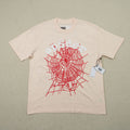 Sp5Der Legacy Logo Heavyweight Tee Cream