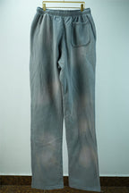 Hellstar Grey Future Flame Sweatpants
