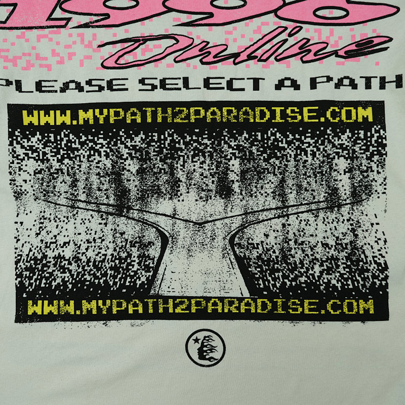 Hellstar Pixelt-Shirtwhite
