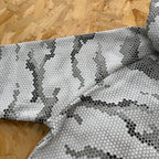 Mertra Serpentine Zip Hoodie - Light Grey