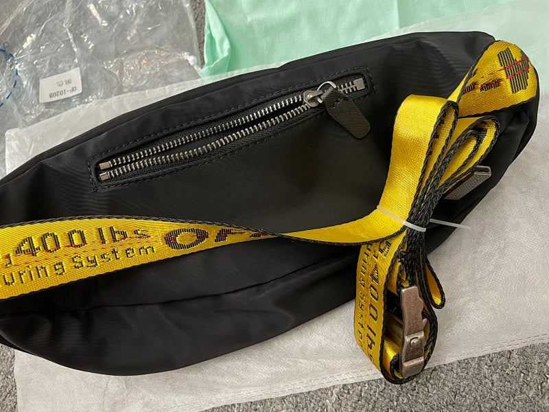 Off-White Crossbody Bag - Black/Yellow