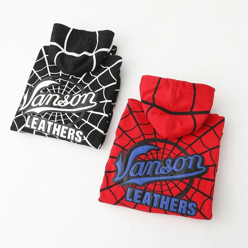 Supreme Vanson Spider Web Zip Hoodie
