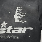Hellstar Racer Hoodie Sweatshirt Vintage Black