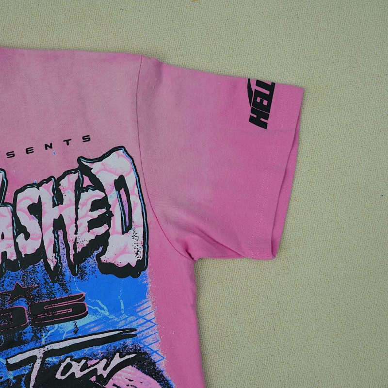 Hellstar Brainwashed World Tour T-Shirtpink