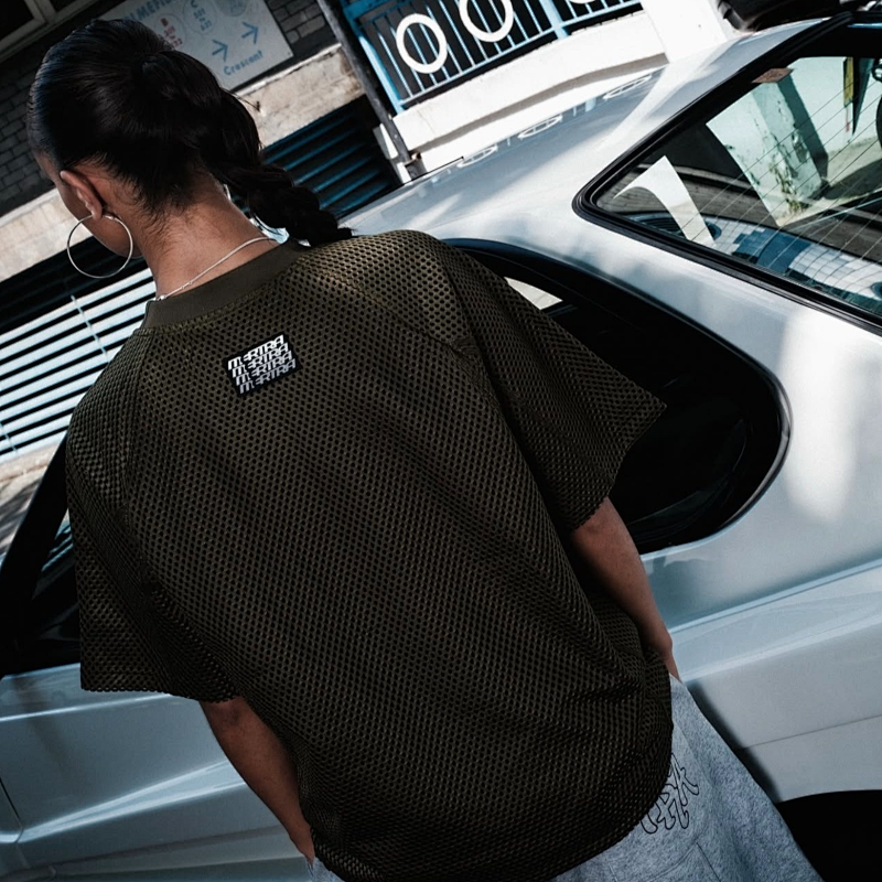Mertra Layered Longsleeve - Black/White