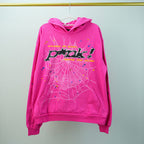 Sp5der P*NK Hoodie Pink