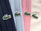 Lacoste Women's Ribbed Knit Polo Shirt